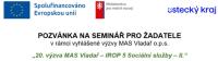 Pozvánka na SEMINÁŘ pro žadatele k 20. výzvě IROP 5 Sociální služby